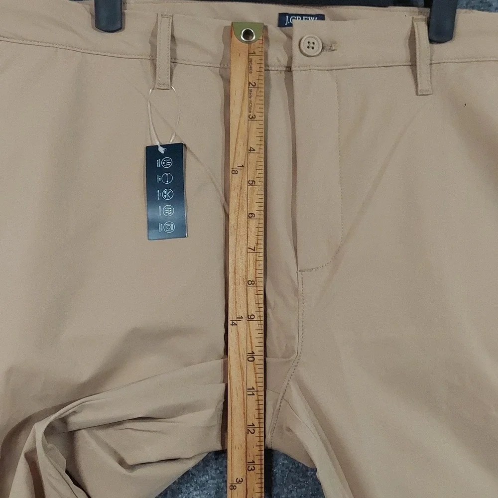 NEW J.Crew Pants Mens 40x32 Beige Flex Slim Chino Stretch Casual Business